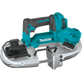 Makita 18V LXT Lithium‑Ion Compact Brushless Cordless Band Saw, Tool Only (XBP04Z)