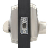 Camelot Satin Nickel Keypad Electronic Door Lock Deadbolt and Accent Lever - Super Arbor