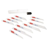 CRAFTSMAN 11-Pack Wood/Metal Cutting Reciprocating Saw Blade Set