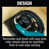 5.0 Ah 18-Volt LXT Lithium-Ion Brushless Cordless 9 in. Drywall Sander Kit, AWS Capable with bonus 18V LXT Cut-Out Saw - Super Arbor