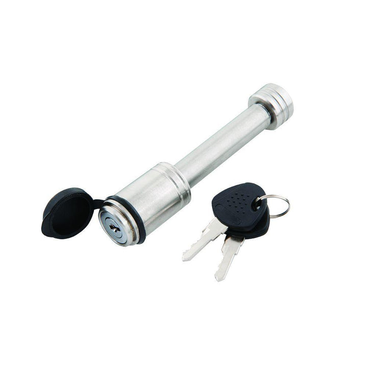 TowSmart Stainless Barrel Style Receiver Lock (Sleeved) - Super Arbor