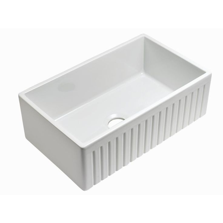 Sutton Place Farmhouse Fireclay 27 in. Single Bowl Kitchen Sink with Grid with Grid and Strainer