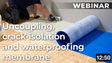 MAPEI Mapeguard UM 35 Uncoupling, Crack-Isolation, and Waterproofing Membrane