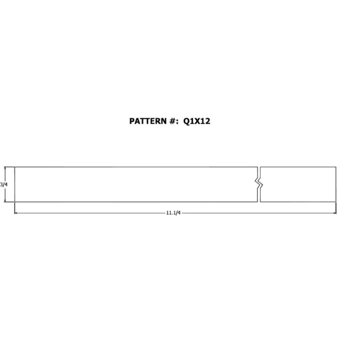 Alexandria Moulding 1 in. T x 12 in. W x 8 ft. L Pine Board