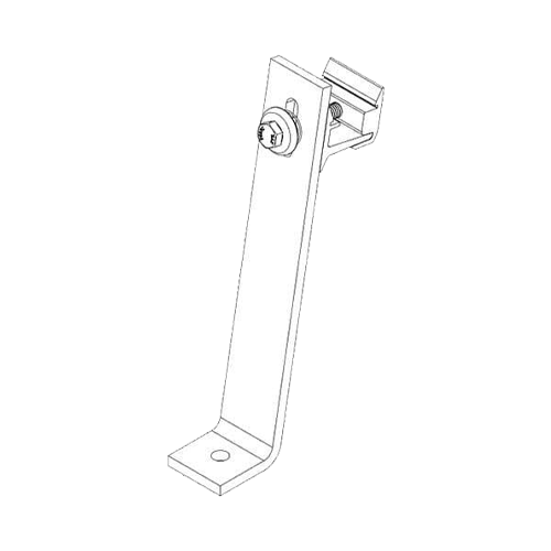 SnapNrack Ultra Rail Simple Tilt Back Leg 10 degree Landscape