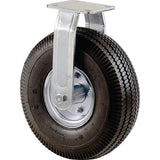 8 in. Pneumatic Rigid Caster with 220 lb. Load Rating