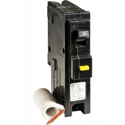 Homeline 15 Amp Single-Pole GFCI Circuit Breaker - Super Arbor