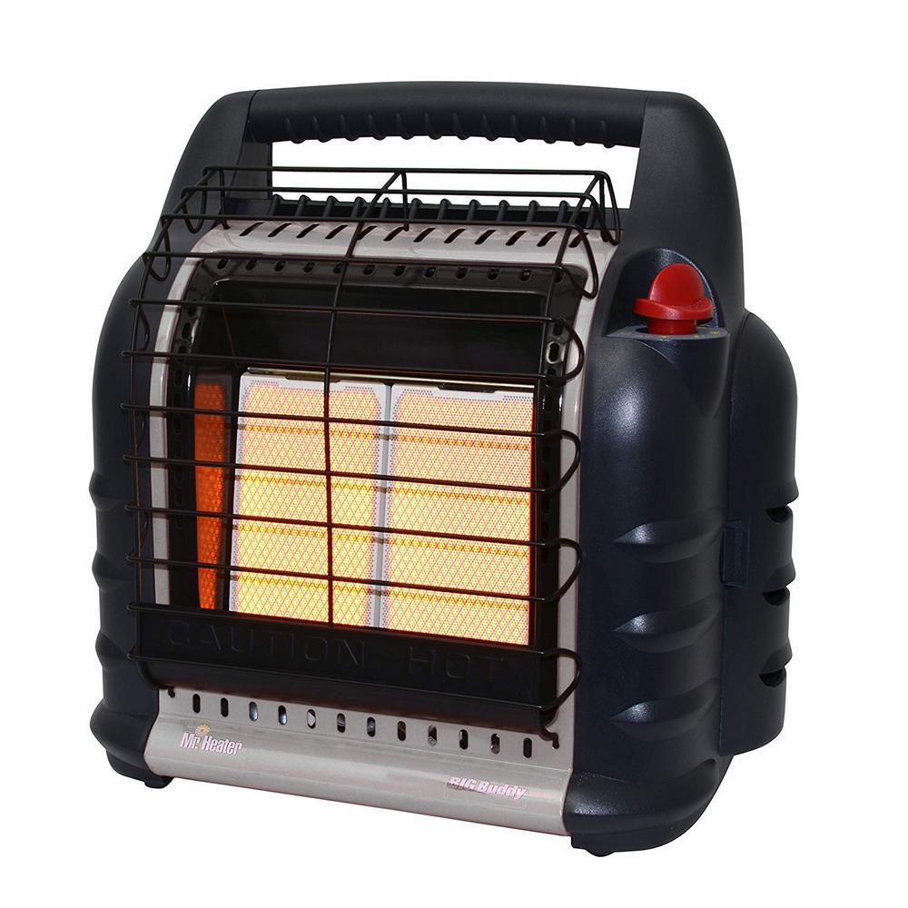 MH18B 18000 BTU Hunting Big Buddy Propane Infared Heater and Carry Bag - Super Arbor