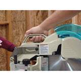 15 Amp 12 in. Corded Single-Bevel Compound Miter Saw with 40T Carbide Blade and Dust Bag