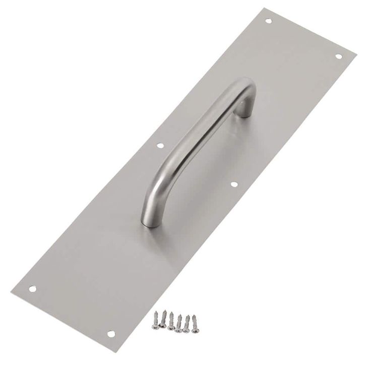 4 in. x 16 in. Stainless Steel Pull Plate