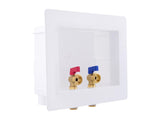 SharkBite Quarter Turn Ball Valve Push-to-Connect Washing Machine Outlet Box