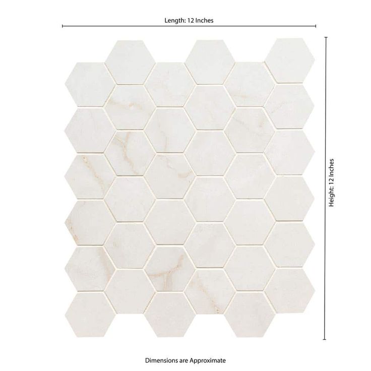 MSI Brighton Grey 12 in. x 12 in. x 9mm Matte Porcelain Mosaic Tile (7.36 sq. ft./Case)