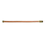 3/4 in. FIP/MIP x 3/4 in. FIP x 24 in. Copper Water Heater Connector (7/8 in. O.D.) - Super Arbor