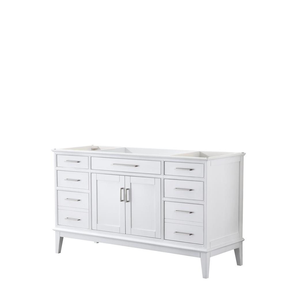 Margate 59 in. W x 21.5 in. D Bath Vanity Cabinet Only in Dark Gray