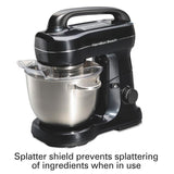 4 Qt. 7-Speed Black Stand Mixer