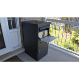ParcelWirx Graphite Wall/Ground Mount Secure Dropbox - Super Arbor