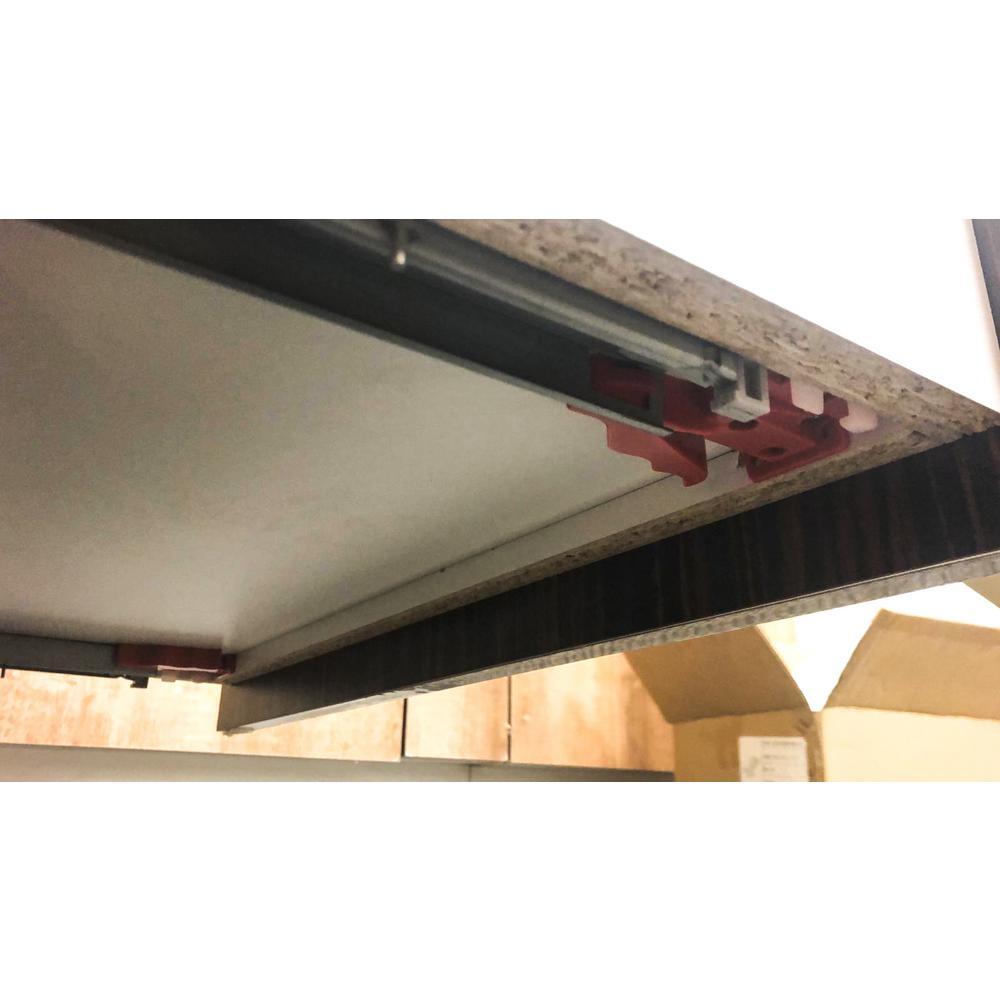 22 in. Under Mount Soft Close Full Extension Drawer Slide (20-Pack) - Super Arbor