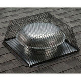 VentGuard 25 in. x 25 in. x 12 in. Stainless Steel Roof Wildlife Exclusion Screen in Black