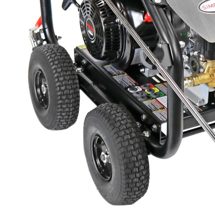 Simpson SuperPro Roll-Cage 4400 PSI at 4.0 GPM 420 cc with AAA Triplex Plunger Pump Cold Water Pressure Washer