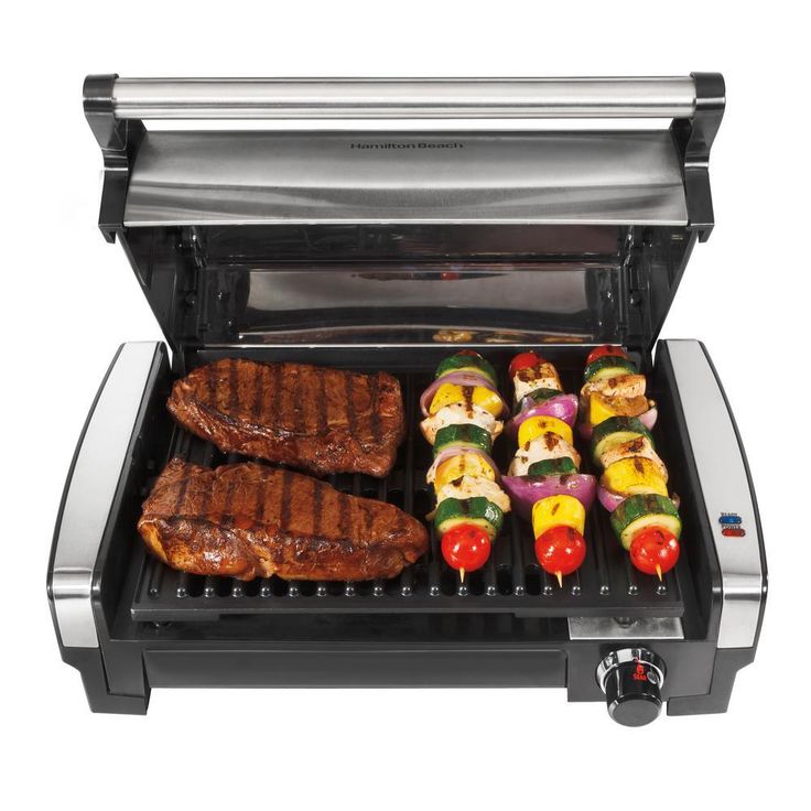 Searing Grill 118 in. Stainless Steel Indoor Grill with Non-Stick Plates
