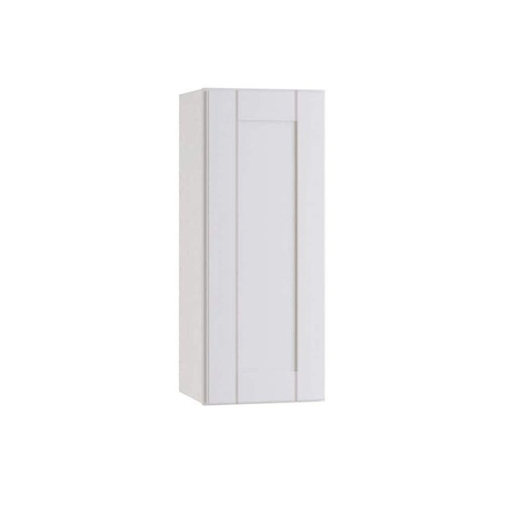 Home Decorators Collection Washington Vesper White Plywood Shaker Assembled Wall Kitchen Cabinet Soft Close Left 12 in W x 12 in D x 30 in H