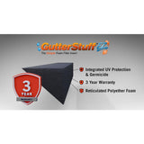 EZ 4 ft. Foam Filter Plastic Gutter Guard for 5 in. K-Style (36-Pack)