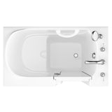 HD Series 26 in. x 46 in. Right Drain Quick Fill Walk-In Soaking Bathtub in White - Super Arbor