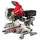 M18 FUEL 18-Volt Lithium-Ion Brushless Cordless 7-1/4 in. Dual Bevel Sliding Compound Miter Saw Kit W/ Stand, Battery