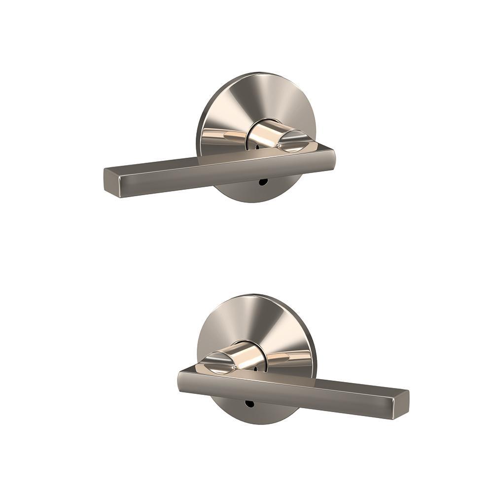 Custom Latitude Matte Black Kinsler Trim Dummy Door Lever (2-pack) - Super Arbor