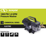 Sun Joe Commercial Series 1800 PSI Max 1.6 GPM Electric Pressure Washer with Wall Mount