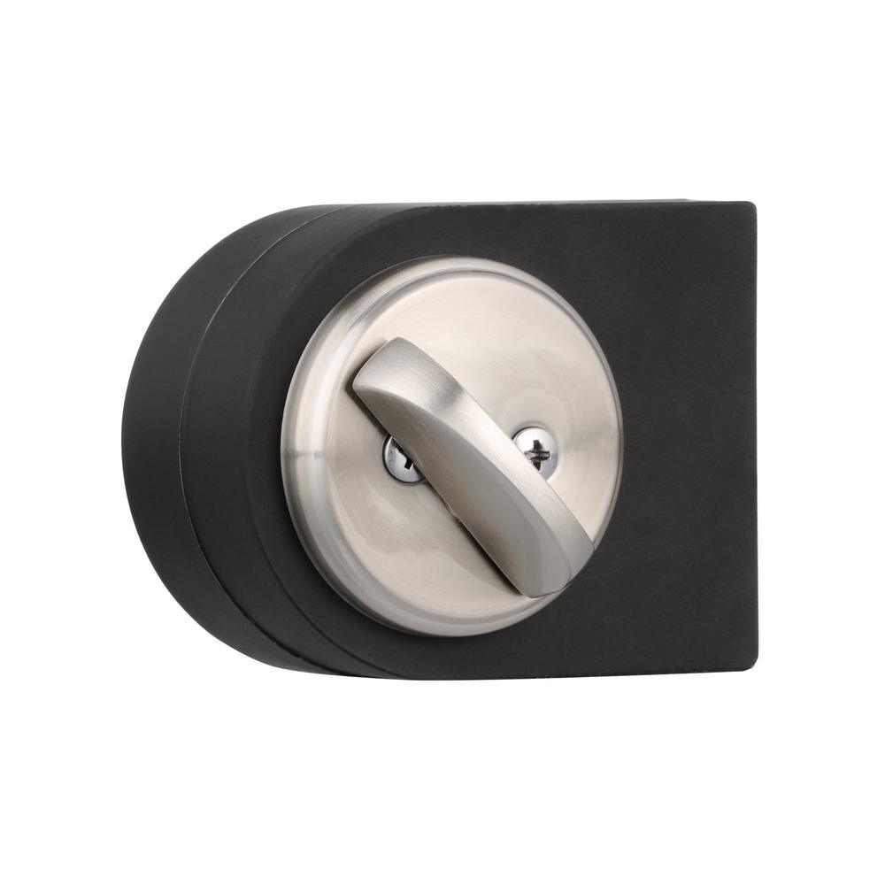 Satin Nickel Single Cylinder Deadbolt (2-Pack) - Super Arbor