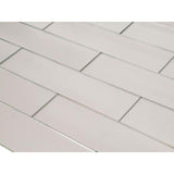 ABOLOS Reflections Silver Straight Edge 3 in. x 12 in. Glass Mirror Subway Wall Tile (14 sq. ft. / case)