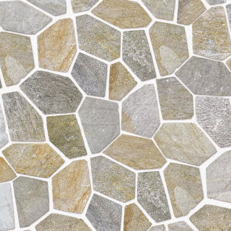 Fern Gris Slate Flagstone Tile