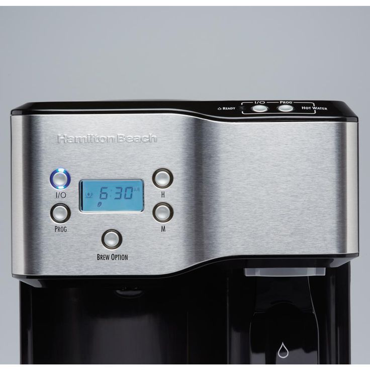 12-Cup Programmable Black Coffee Maker with Hot Water Dispenser