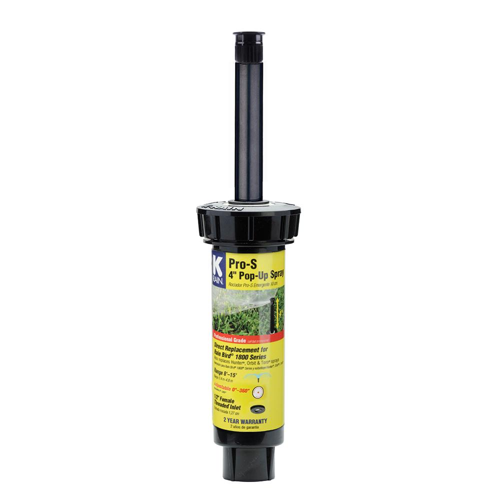 Pro S 4 in. Spray with 15 ft. Adjustable Nozzle - Super Arbor