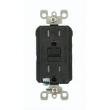 15 Amp 125-Volt Duplex Self-Test Tamper Resistant/Weather Resistant GFCI Outlet, White - Super Arbor