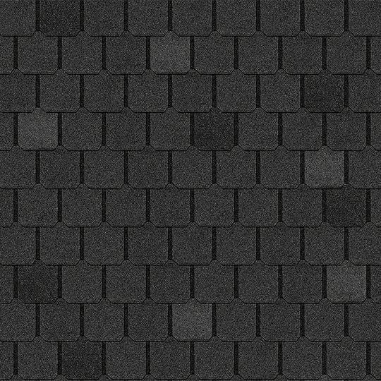Owens Corning Berkshire Shingles – Canterbury Black, 8-3/8 in. Exposure, 99.5 sq. ft. Coverage
