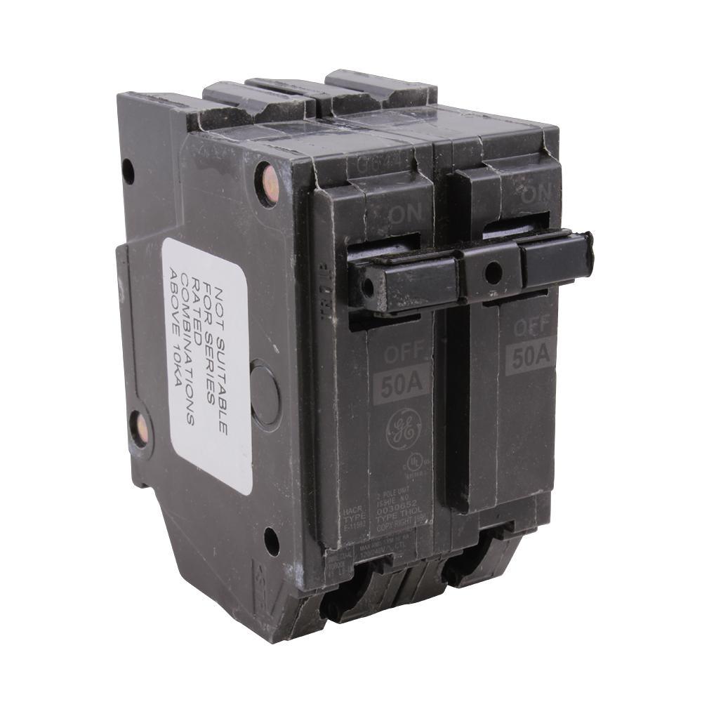 Q-Line 50 Amp 2 in. Double-Pole Circuit Breaker - Super Arbor