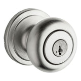 Hancock Satin Nickel Entry Door Knob Featuring SmartKey Security - Super Arbor