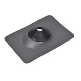 No-Calk 10-3/4 in. x 14-1/2 in. Galvanized Steel Drip Edge Vent Pipe Roof Flashing with 2-1/2 in. Diameter - Super Arbor