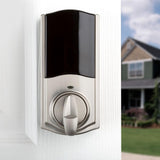 Convert Smart Lock Satin Nickel Conversion Kit featuring Z-Wave Technology - Super Arbor