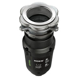 MOEN Prep Series 1/2 HP Continuous Feed Garbage Disposal with Power Cord and Universal Mount