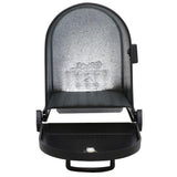 Arlington Large, Steel, Post-Mount Mailbox, Black - Super Arbor