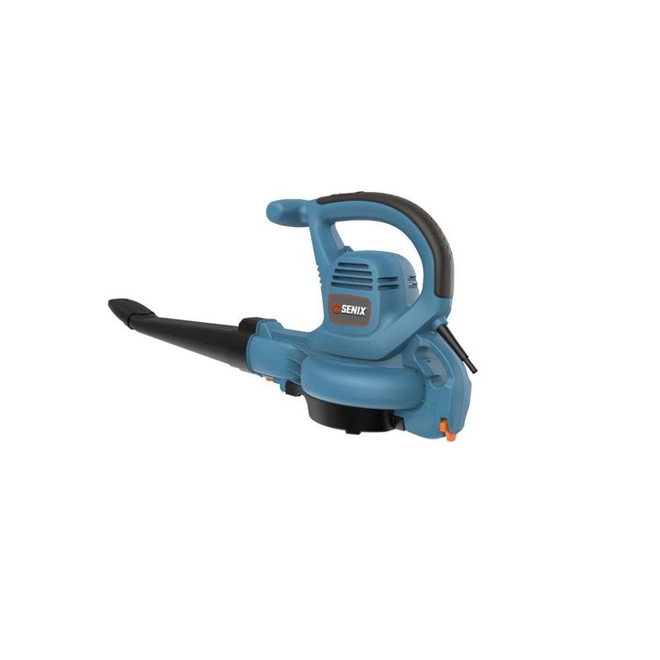 Senix 179 MPH Wind Velocity and 420 CFM Air Volume 12 Amp Electric Leaf Blower/Vacuum/Mulcher
