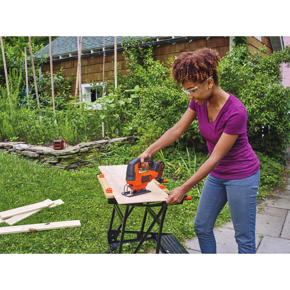 20-Volt MAX Lithium-Ion Cordless Jig Saw (Tool-Only) - Super Arbor