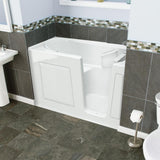 Value Series 60 in. Right Hand Walk-In Whirlpool Bathtub in White - Super Arbor