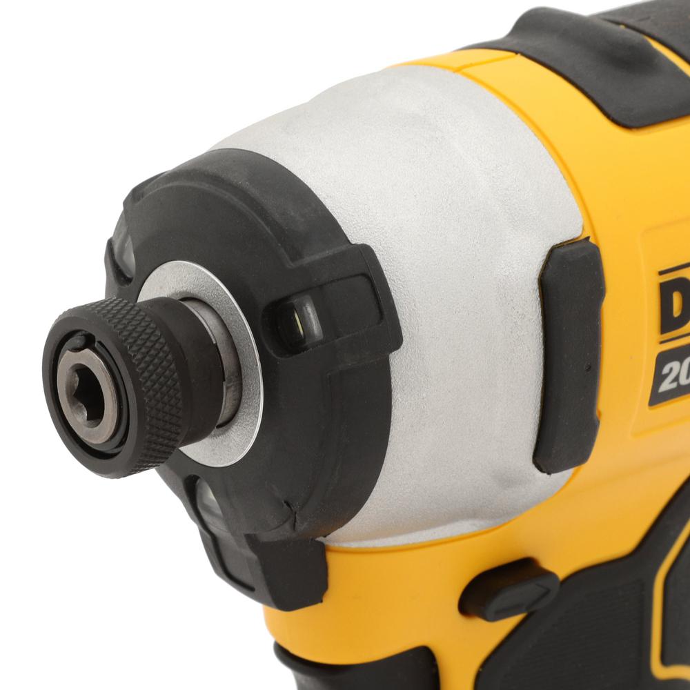 ATOMIC 20-Volt MAX Lithium-Ion Brushless Cordless Compact 1/4 in. Impact Driver with 2 Batteries 1.3 Ah Charger and Bag - Super Arbor