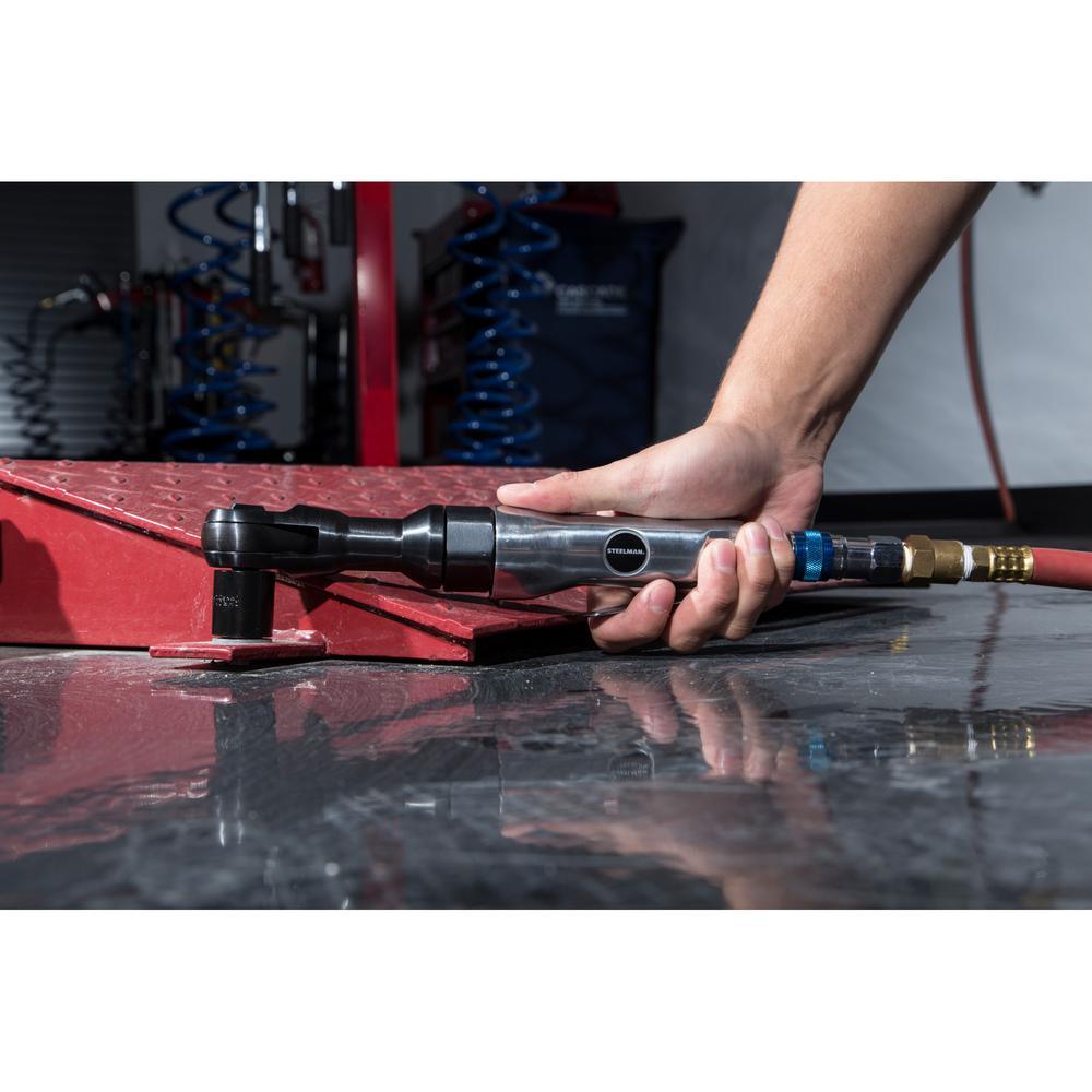 3/8 in. Drive Pneumatic Ratchet Air Tool Set with Sockets and Adapters (16-Piece) - Super Arbor