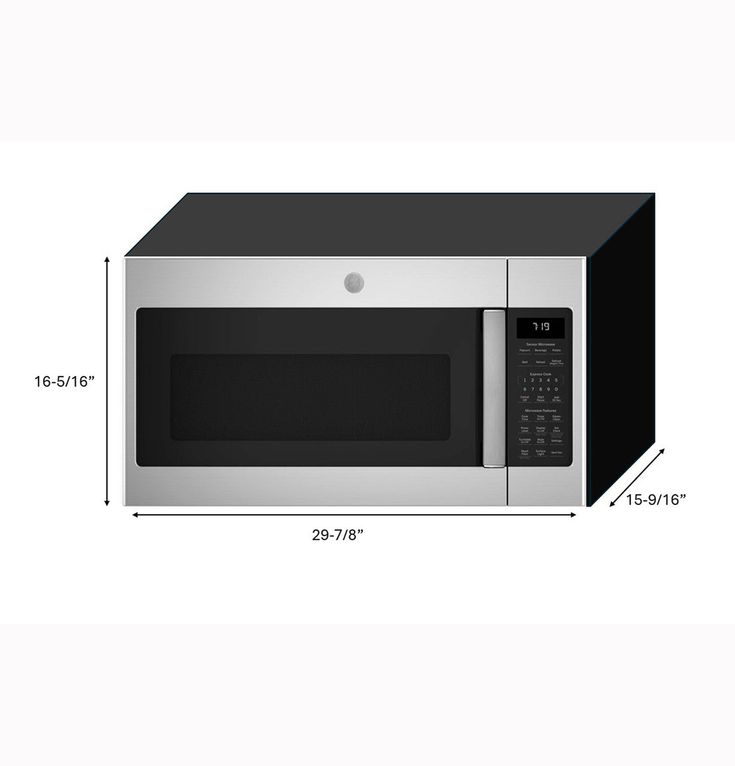GE 1.9 cu. ft. Over the Range Microwave in Stainless Steel with Sensor Cooking