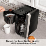 12-Cup Black Programmable Easy Access Deluxe Coffee Maker